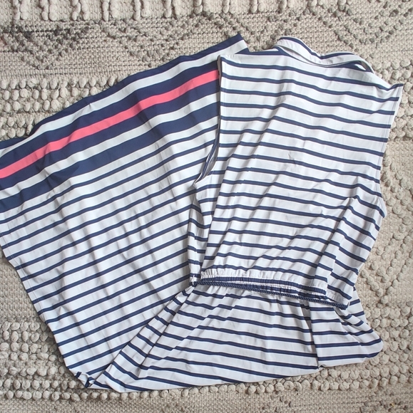 Cabana Life X Talbots Your Waist Maxi Dress In Dreamy Stripe Size XL - Picture 3 of 5